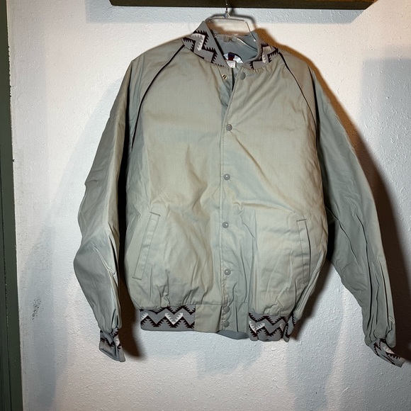 Vintage Aztec collared bomber jacket - Picture 7 of 7